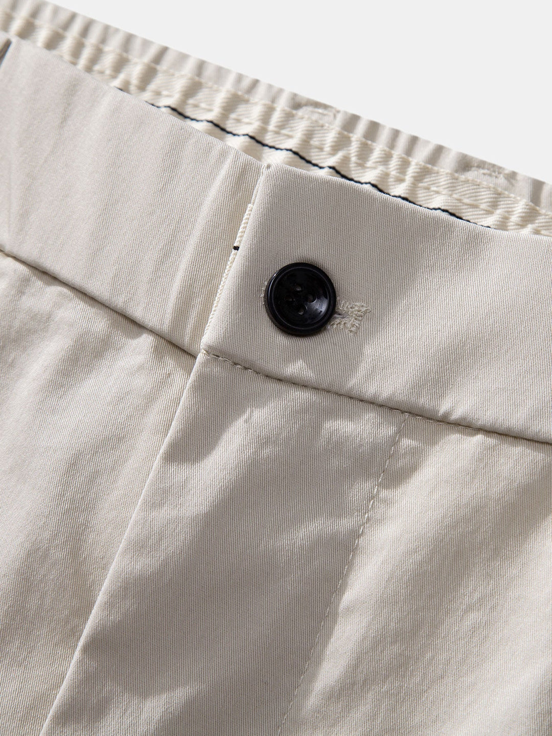 Pantalon droit à taille élastique