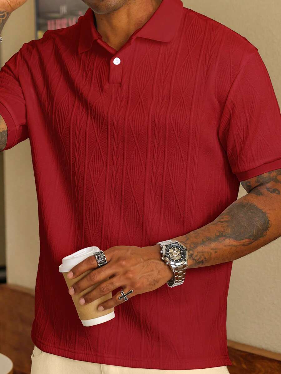 GIANNI | POLO CASUAL ÉTÉ AVEC BOUTONS