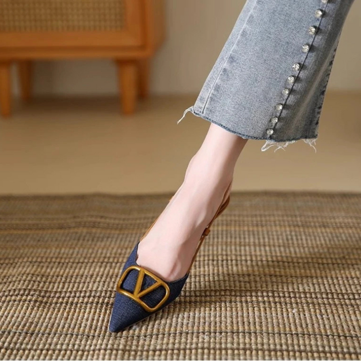 Dorothy | Talons Slingback Élégants