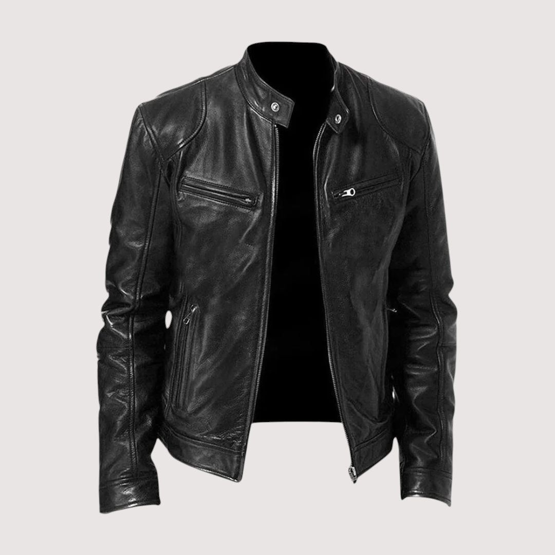 Marc™ | Veste en cuir pour hommes élégante