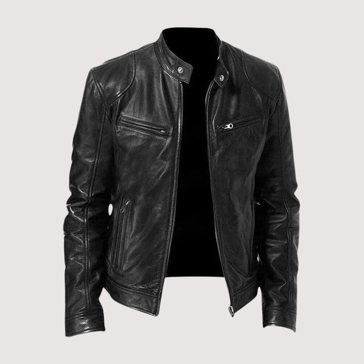 Marc™ | Veste en cuir pour hommes élégante