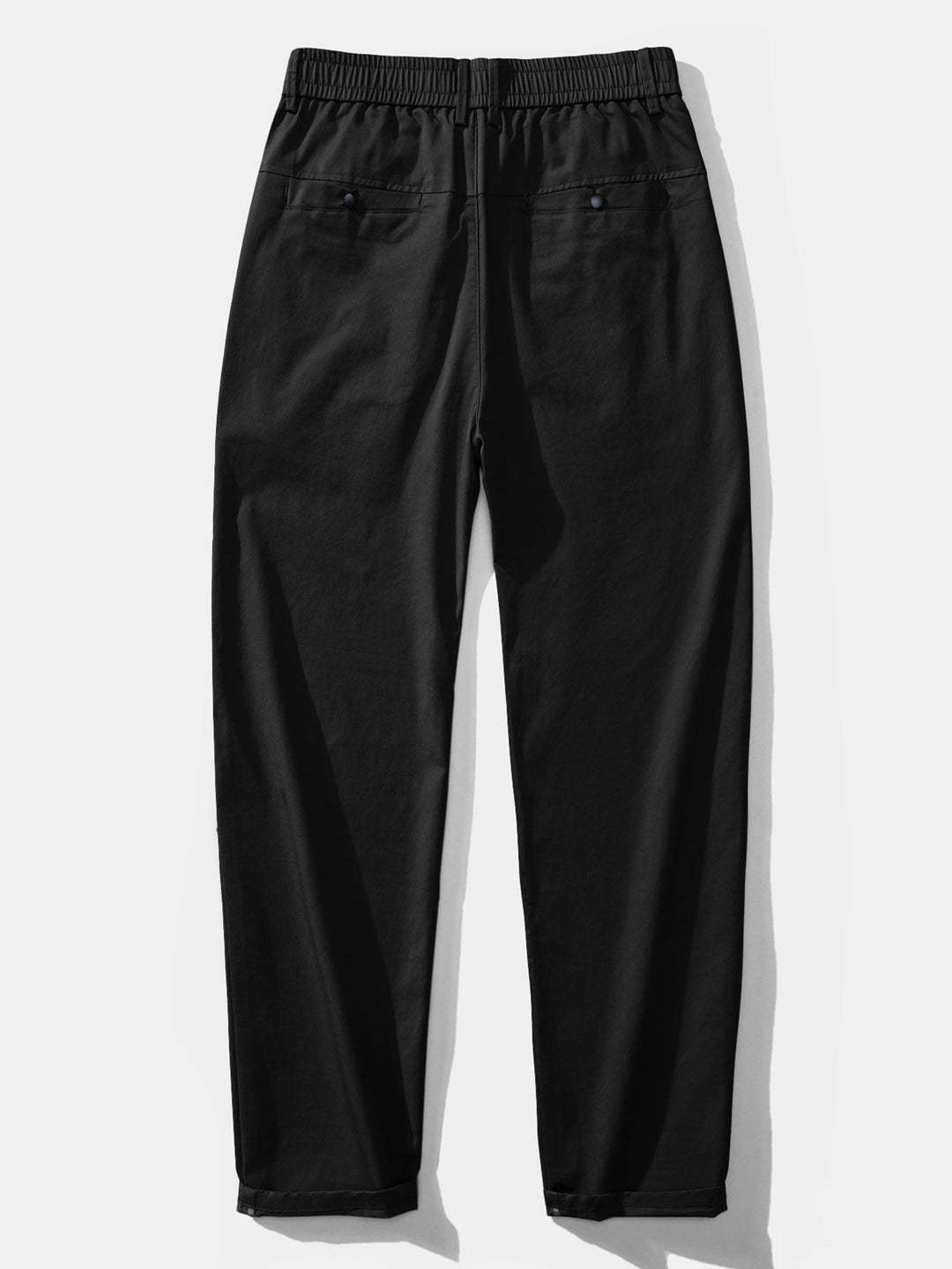 Pantalon droit à taille élastique
