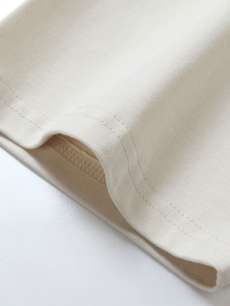 T-shirt surdimensionné de base de poids lourds