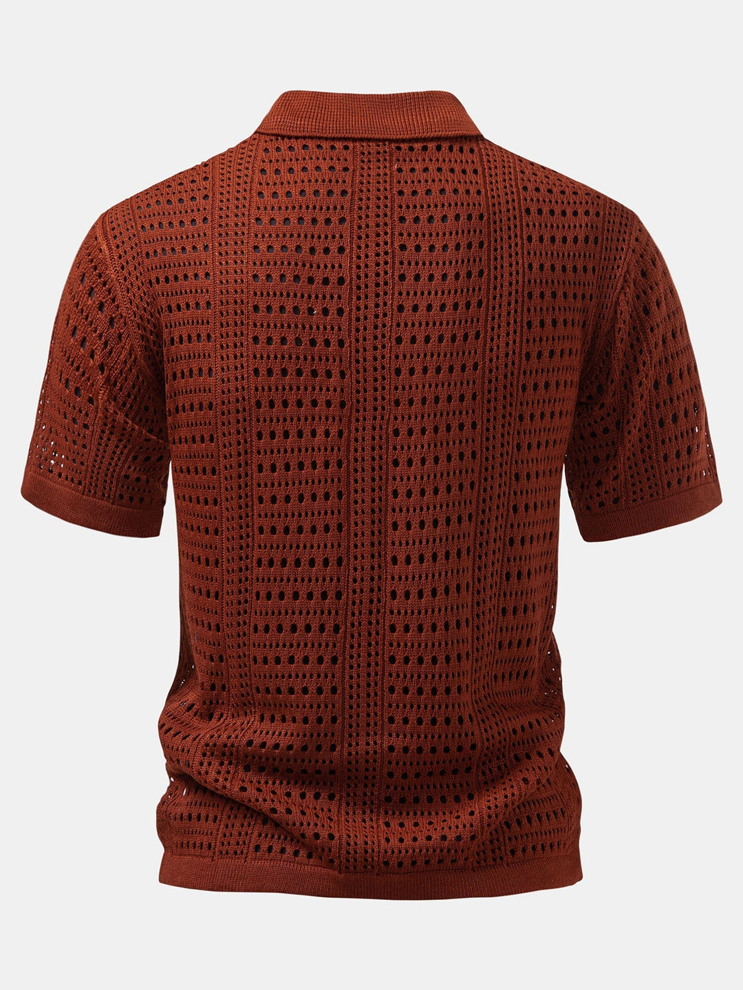 Chemise Polo à col en V avec crochet