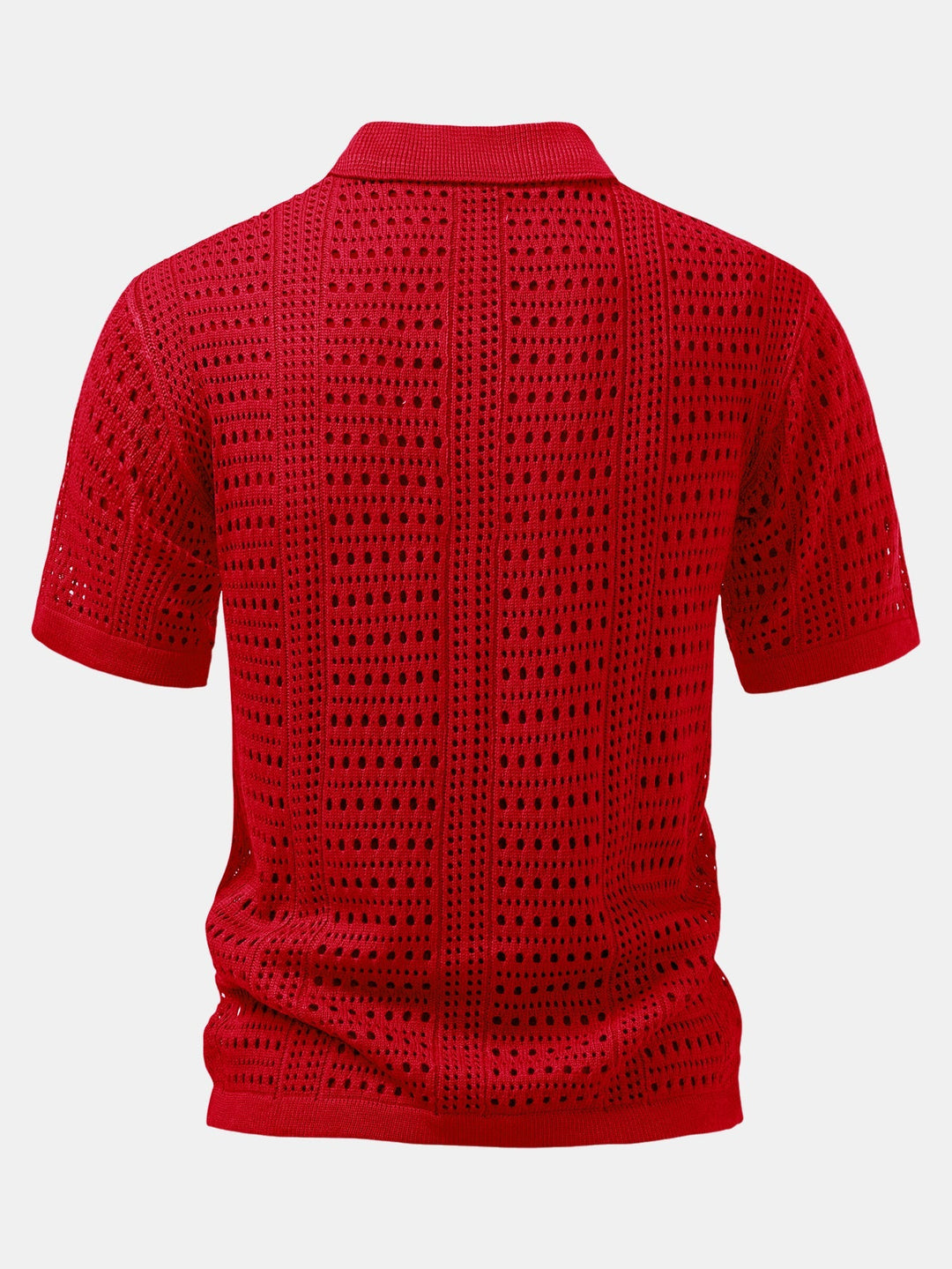 Chemise Polo à col en V avec crochet
