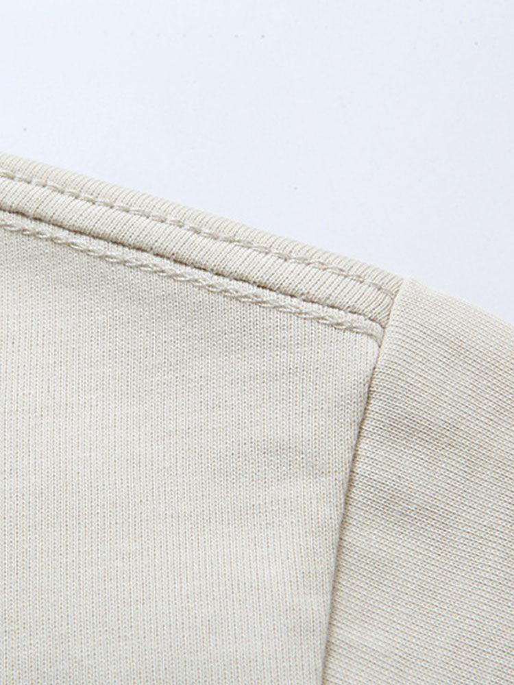 T-shirt surdimensionné de base de poids lourds