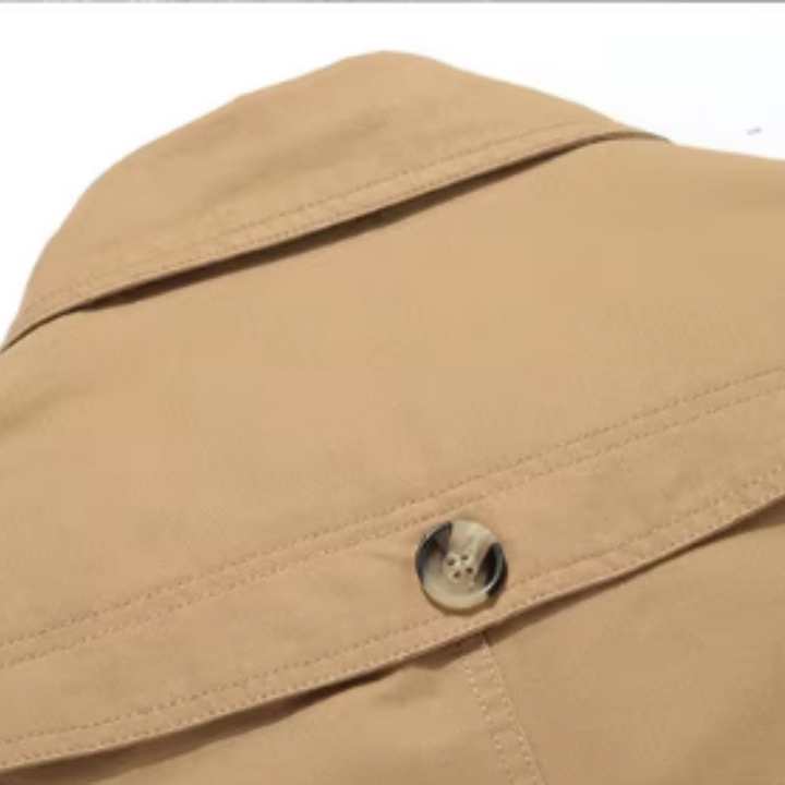 Trench-coat élégant et rembourré