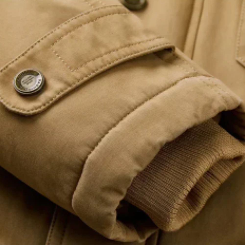 Elégante veste bombardier matelassée