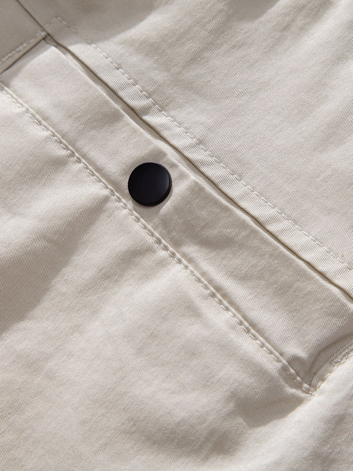 Pantalon droit à taille élastique