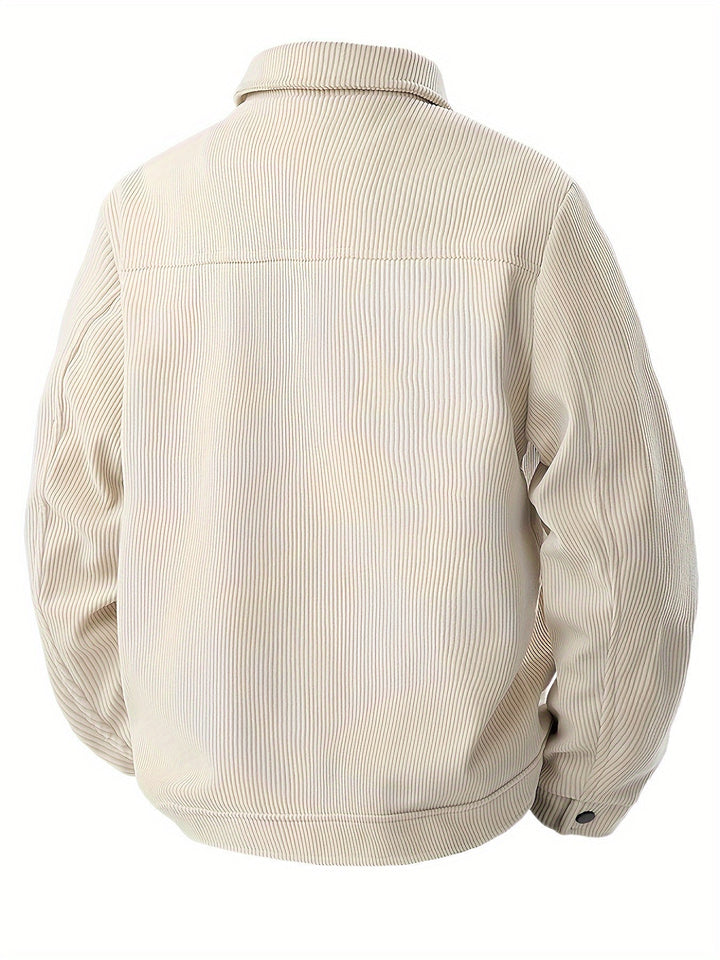 Veste élégante en velours côtelé