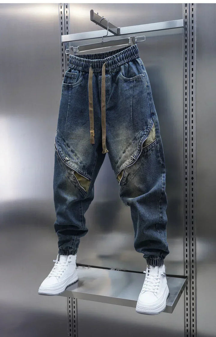 Laurent™ | Pantalons Baggy en Denim avec Ceinture