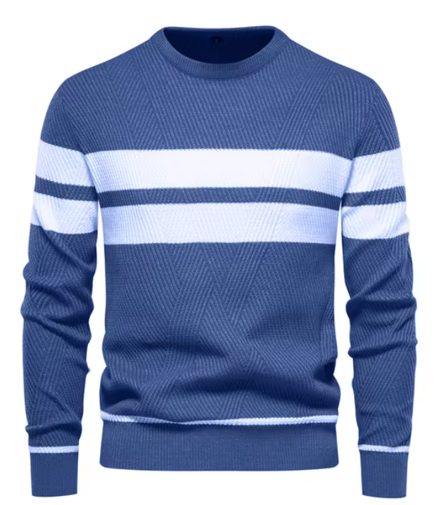 Koelman | Pull homme avec motif en chevrons au design élégant