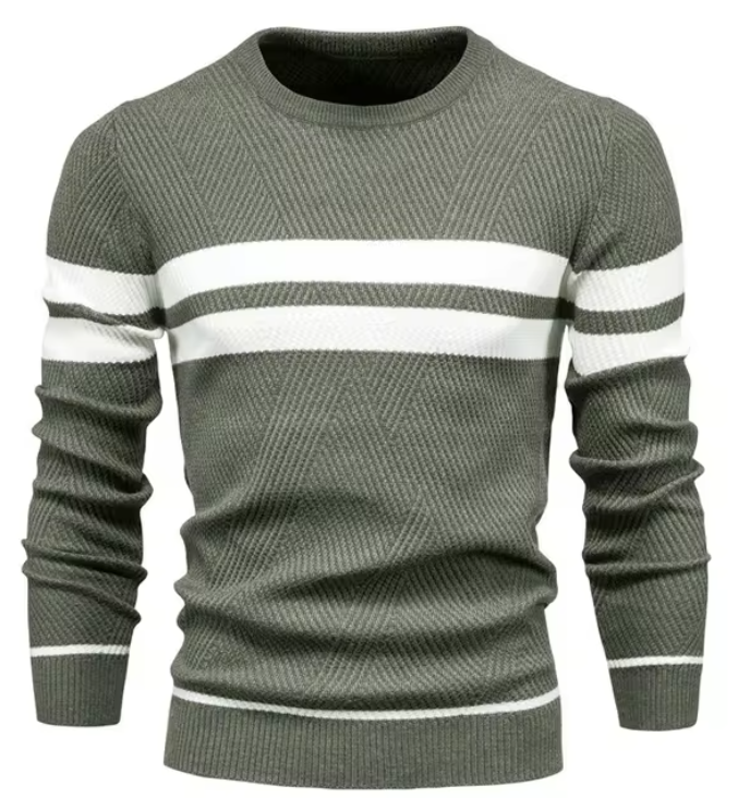 Koelman | Pull homme avec motif en chevrons au design élégant