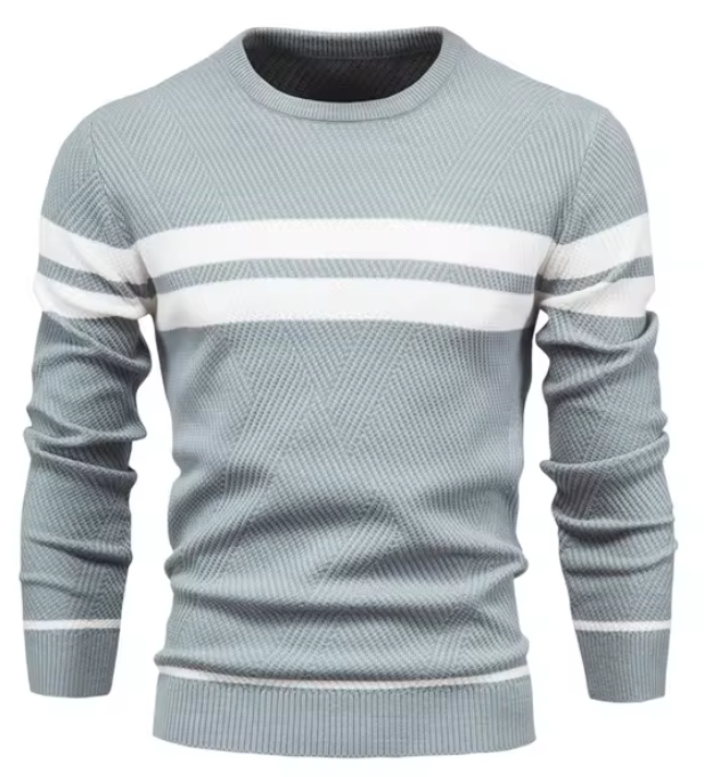 Koelman | Pull homme avec motif en chevrons au design élégant