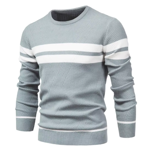 Koelman | Pull homme avec motif en chevrons au design élégant