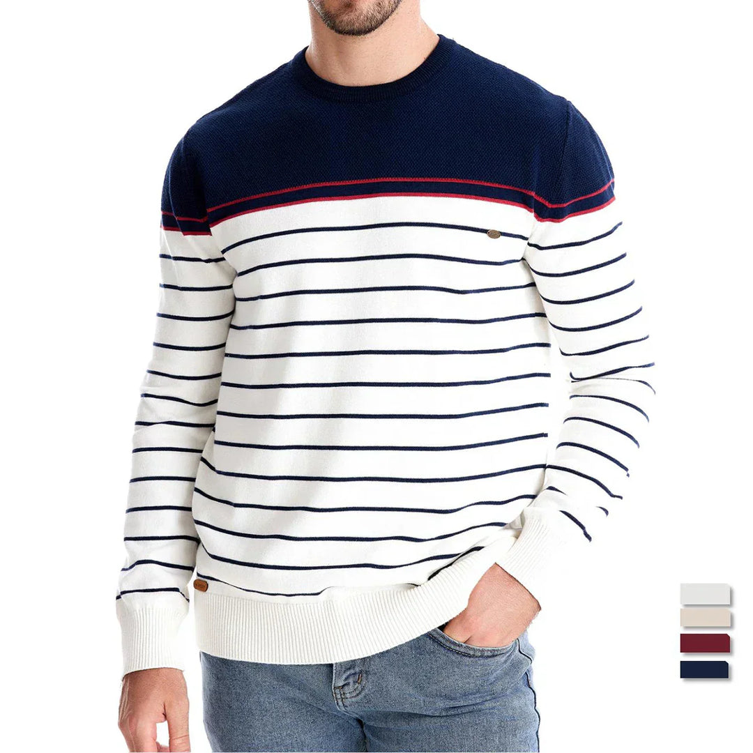 Koelman | Pull pour hommes à motif rayé