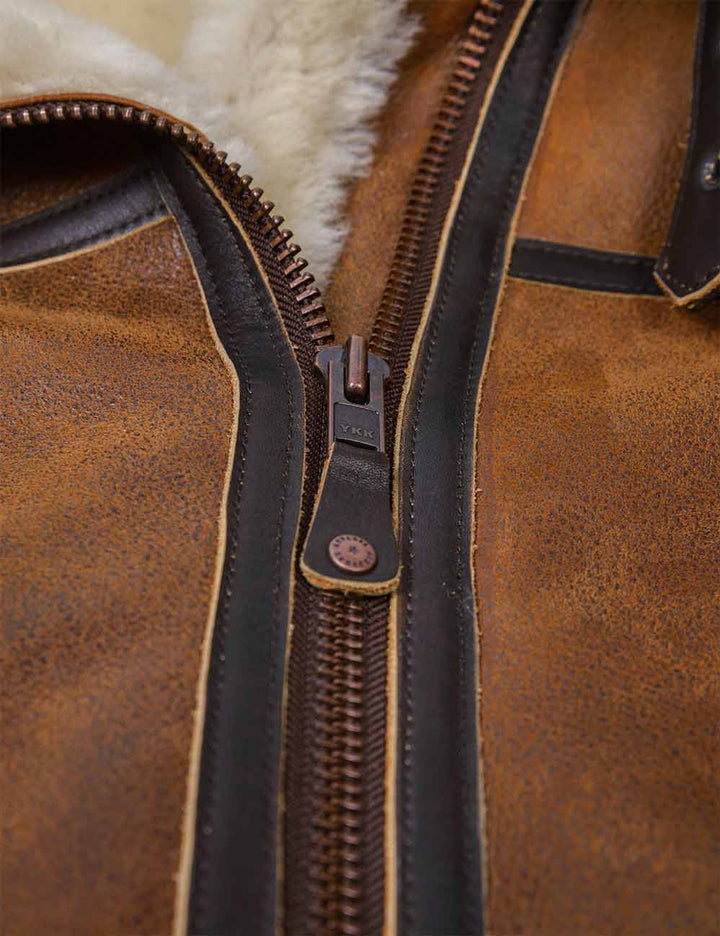 Aron™ | Bomber à Capuche en Fourrure